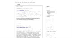 Desktop Screenshot of ecosoc.world-citizenship.org